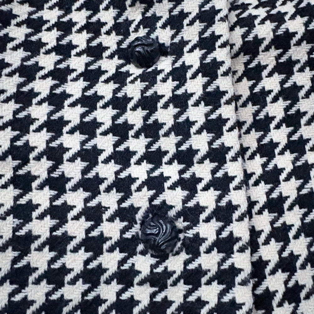 Beautiful Vintage Houndstooth Coat. - Picture 4 of 9